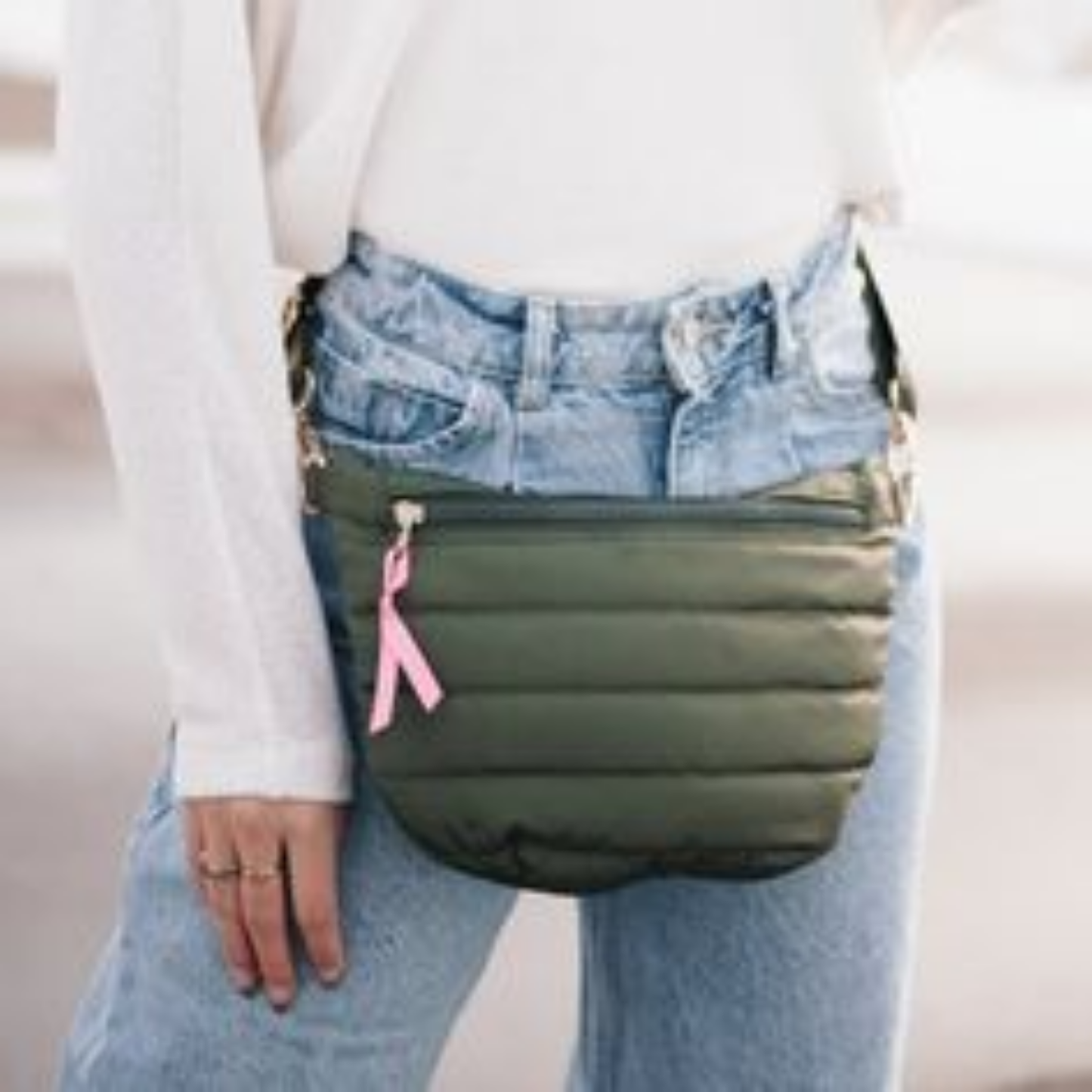 Quilter Puffer Belt Bag