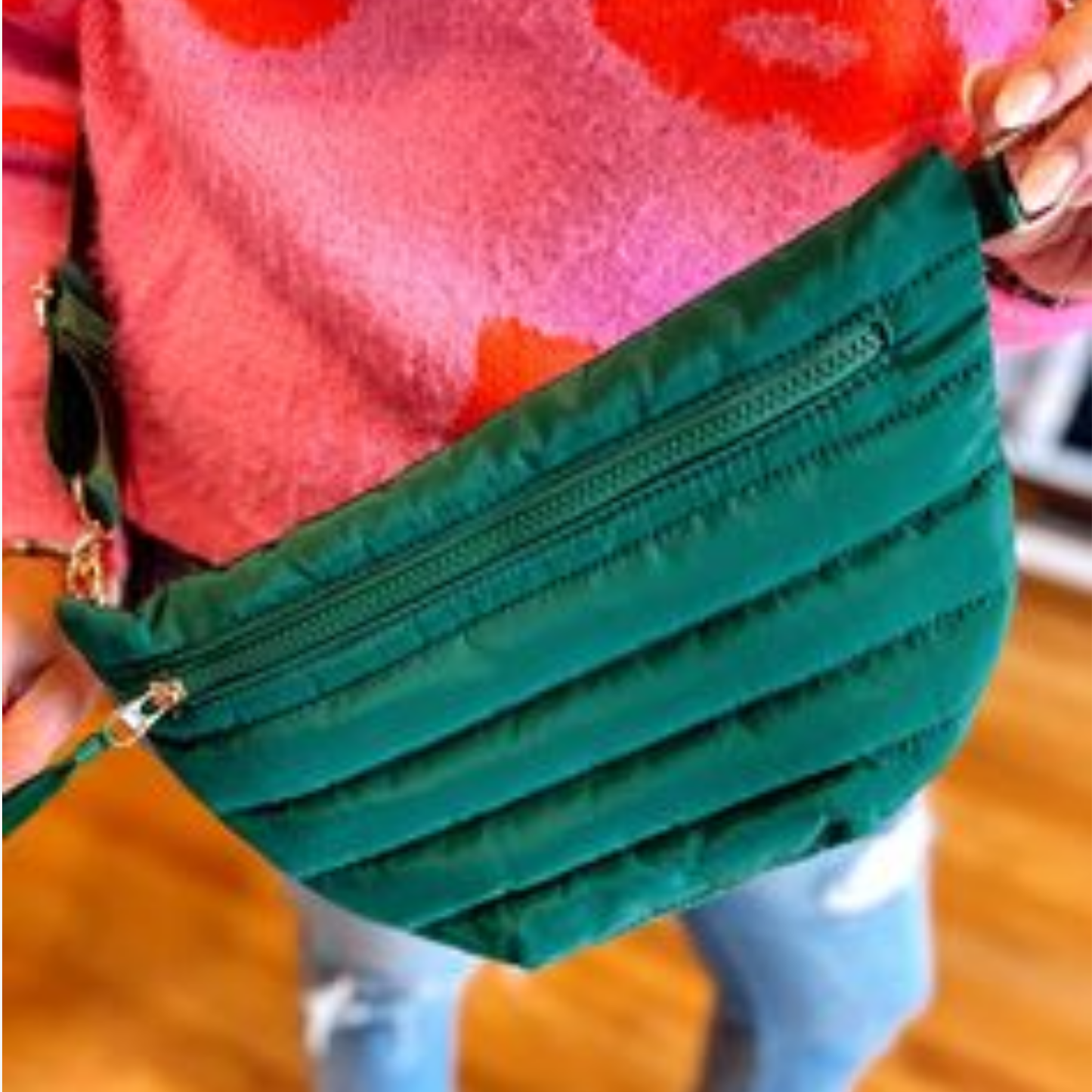Quilter Puffer Belt Bag