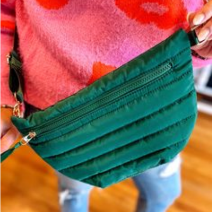 Quilter Puffer Belt Bag
