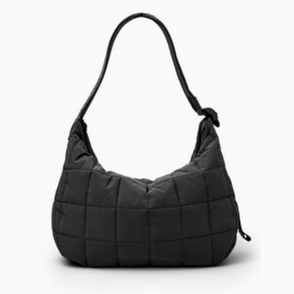 Quilted Messenger Bag