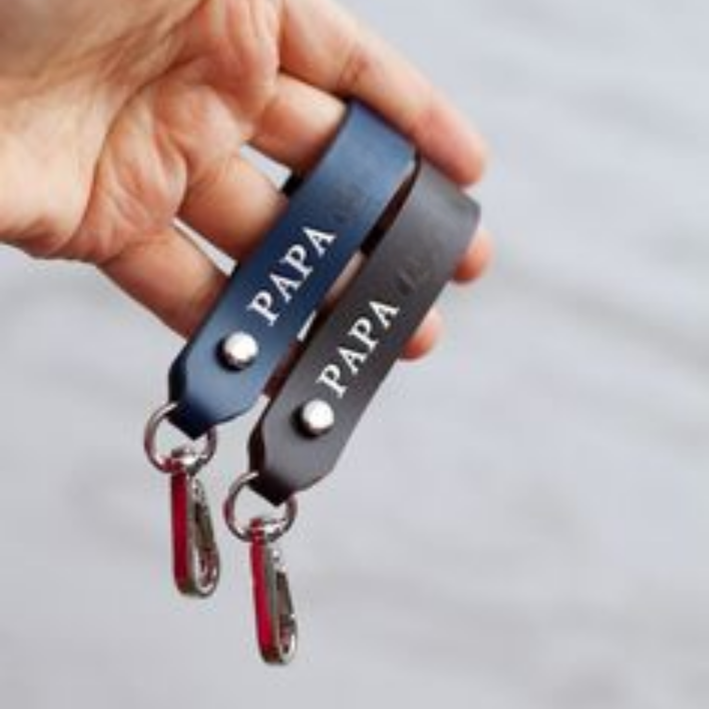 Leather Keychain