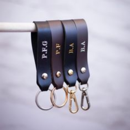 Leather Keychain