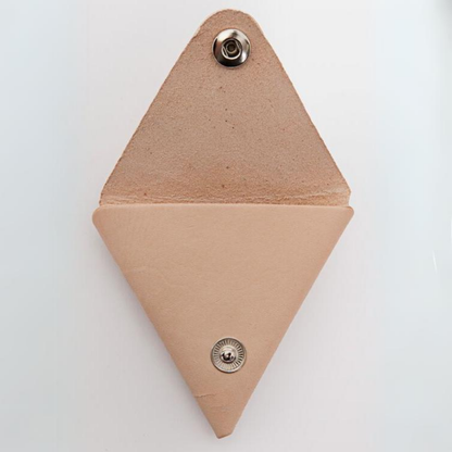 Leathercraft Triangle Coin Pouch