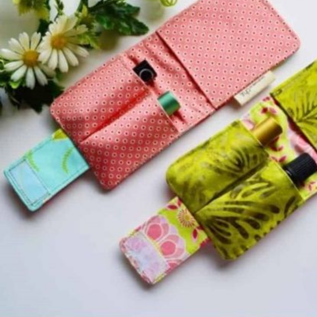 Crocodile Embossed Lipstick Holder