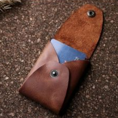 Leather Playing Card Case