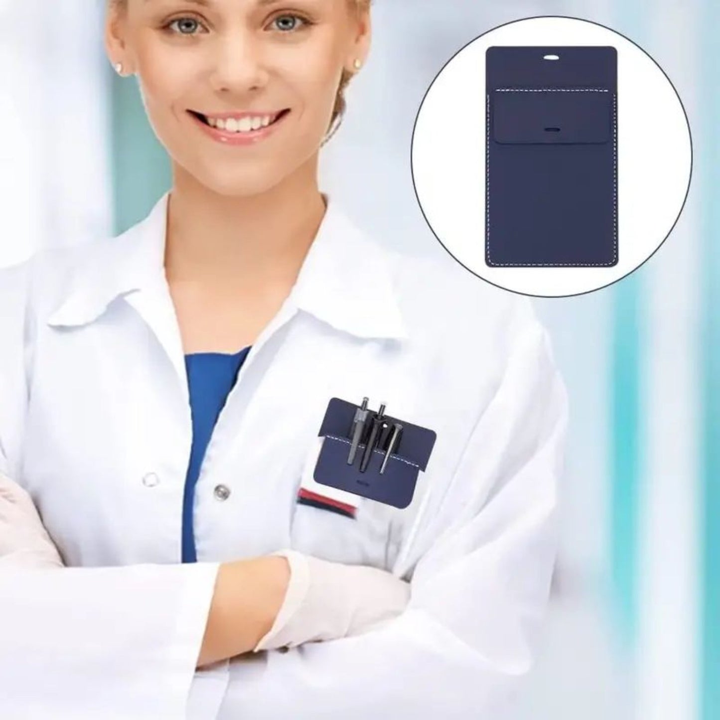 Leather Pocket Protector